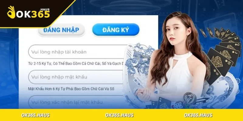Đăng Ký - Thao Tác Đúng Chuẩn Nhanh Gọn Nhận Quà Cực Khủng 1 Tài khoản tạo nhanh chỉ trong 60 giây, bảo mật và xác minh thông tin chuẩn